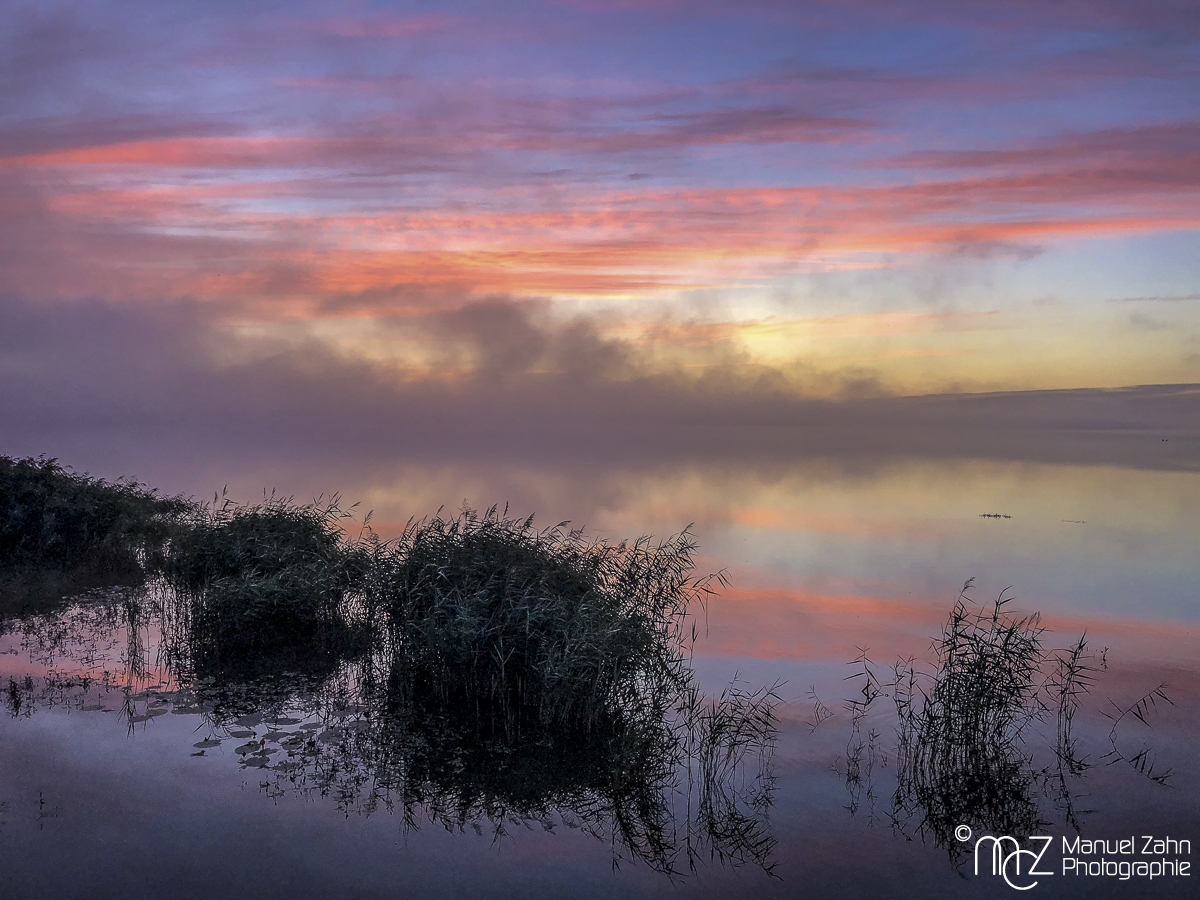 Morgenlicht vor Sonnenaufgang