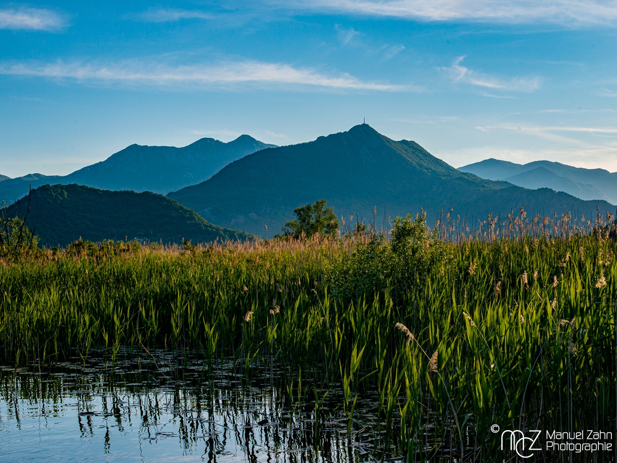 auf dem Morača Fluss
